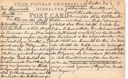 Preview: AK Gibraltar (GB-GX11 1AA), Moorish Markt, n. gelaufen 